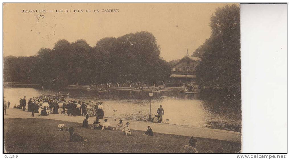 Eiland In Terkammere Bos 1910 - Cafés, Hôtels, Restaurants