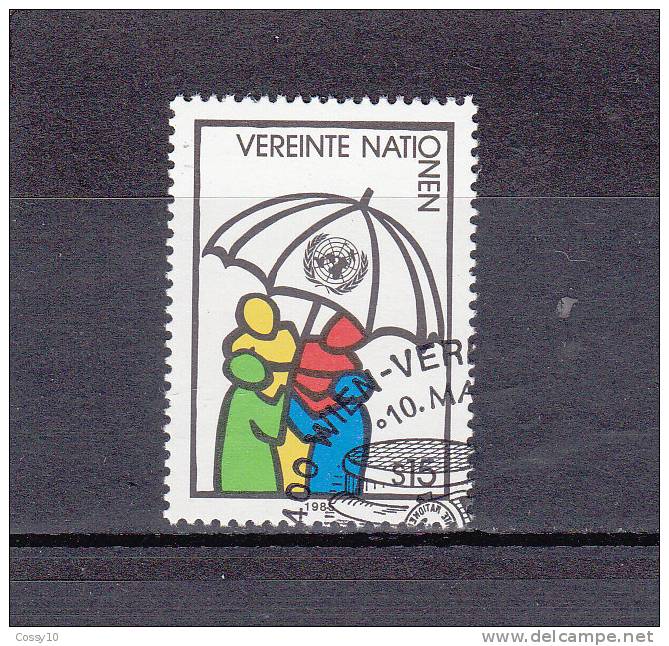 NATIONS  UNIES  VIENNE   1985    N° 50   OBLITERE     CATALOGUE YVERT - Oblitérés