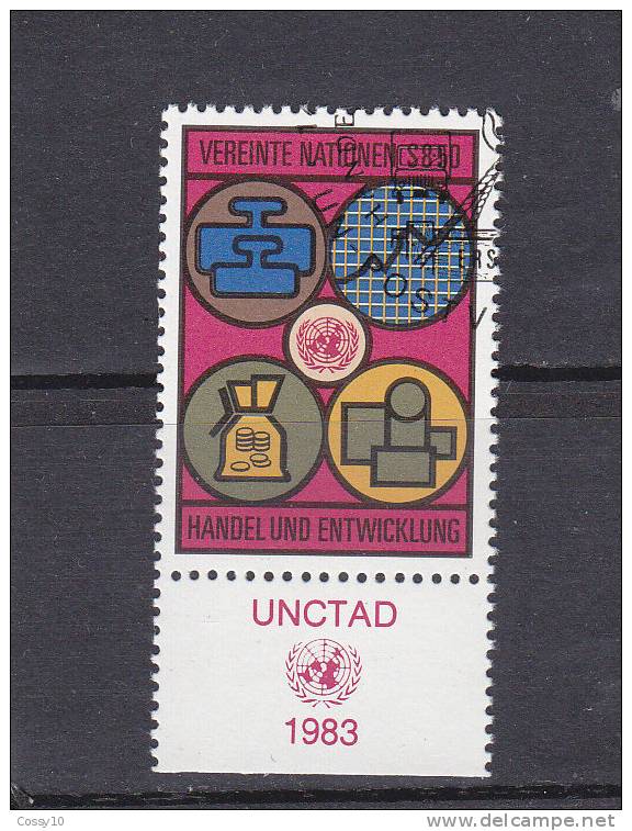 NATIONS  UNIES  VIENNE   1983    N° 35   OBLITERE   CATALOGUE YVERT - Used Stamps