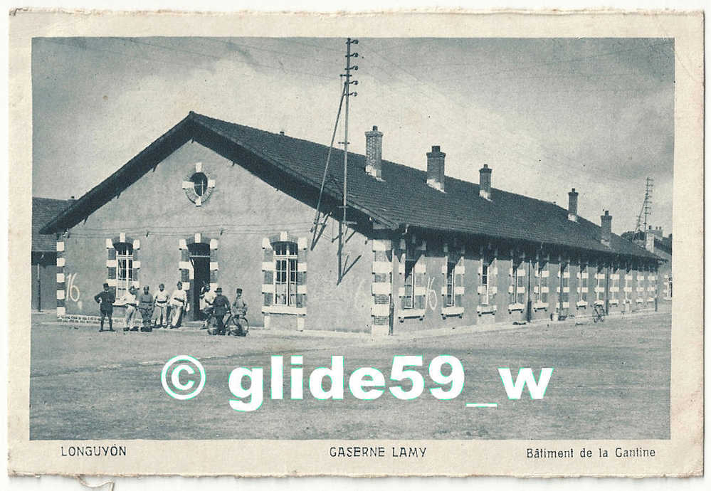 LONGUYON - Caserne Lamy - Bâtiment De La Cantine (animée) - Longuyon