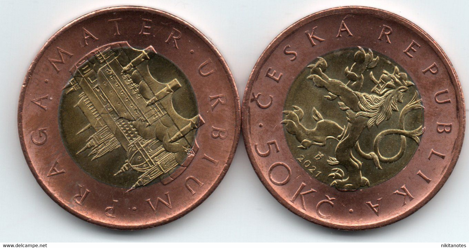 REPUBBLICA CECA - 50 KORUN - 2021 Coin - Czechoslovakia