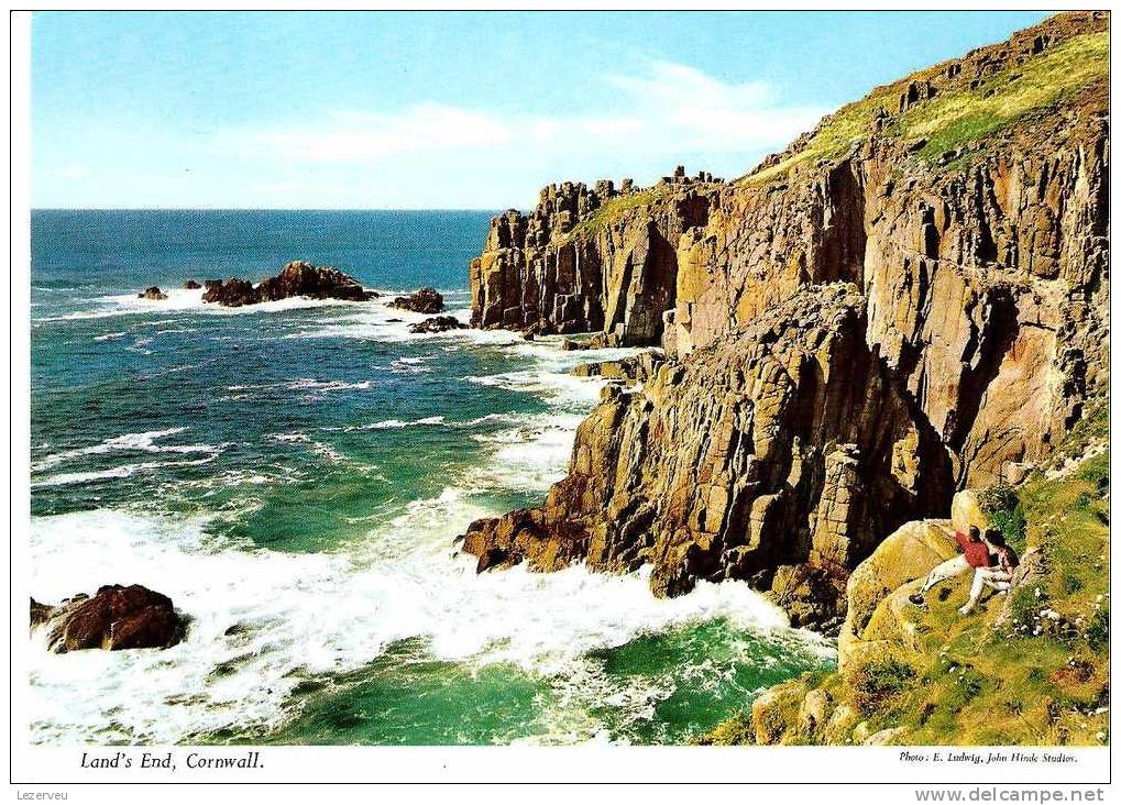 CP ANGLETERRE WEST CORNWALL LAND'END (NON ECRITE ) - Land's End