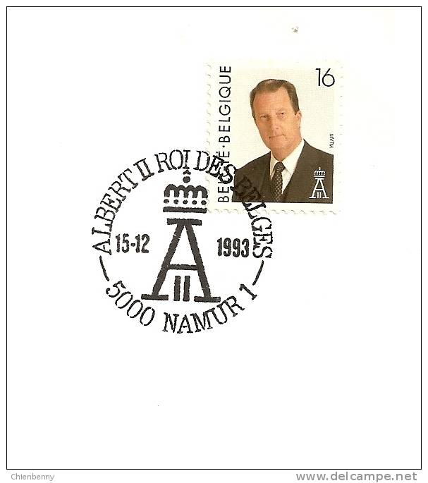 1 Er JOUR- 2532 - NAMUR.1.  1993 - Covers & Documents