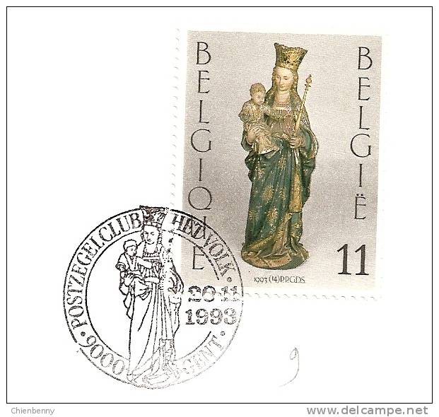 1 Er JOUR- 2530 - GENT  1993 - Storia Postale