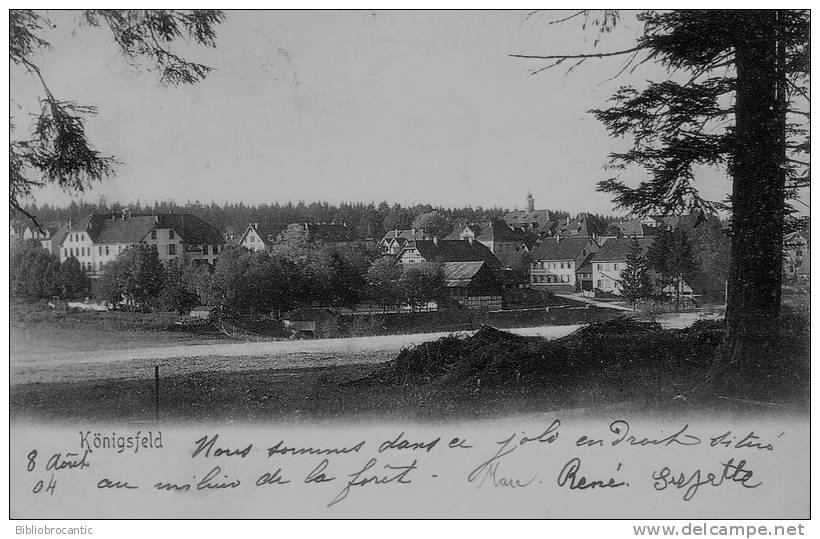 ALLEMAGNE - KÖNIGSFELD - PANORAMISCHE SICHT - Villingen - Schwenningen