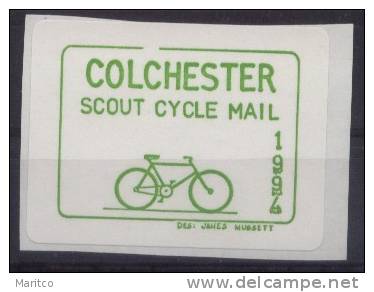 1994 COLCHESTER SCOUT POST CYCLE MAIL  BICYCLE VELO FAHRRAD FIETS SCOUTING - Vélo