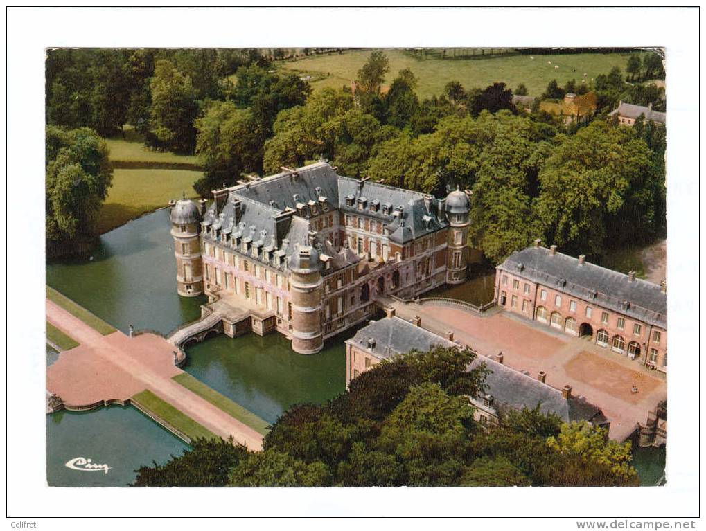 Hainaut        Beloeil       Château   Vue Aérienne - Belöil