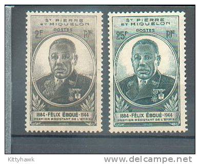 SPM 282 - YT 323 - 324 * - Unused Stamps