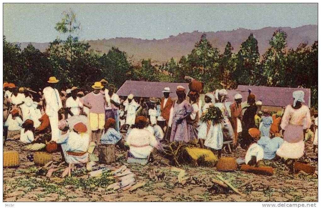 CPA (HAITI)      Marché De Kenscoff - Haiti