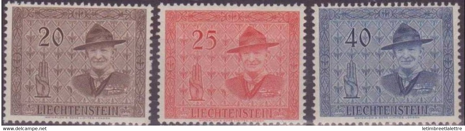 ⭐ Liechtenstein - YT N° 278 à 280 ** Manque Le 277 - Neuf Sans Charnière ⭐ - Unused Stamps