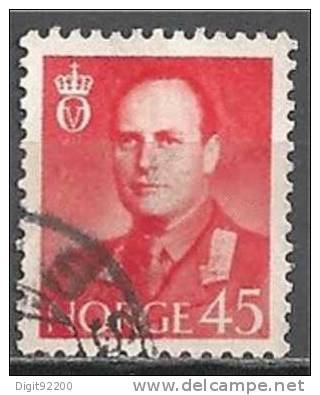 1 W Valeur Oblitérée, Used - NORGE - NORVÈGE * 1958/1960 - Mi 421 - N° 1272-33 - Used Stamps