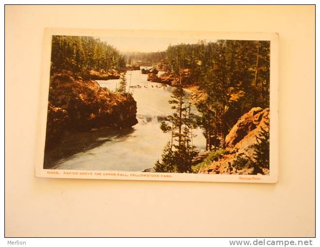 US -Wyoming - Yellowstone Park   -Rapids Above The Upper Fall   -  Ca 1910-20    D70035 - Sonstige & Ohne Zuordnung