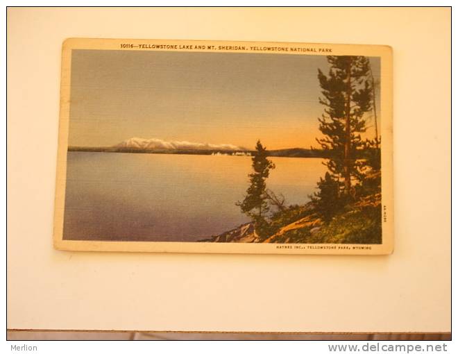 US -Wyoming - Yellowstone Park   -Lake And Mt. Sheridan       D70036 - Sonstige & Ohne Zuordnung