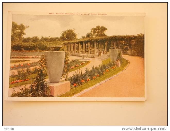 US -Illinois - Sunken Gardens In Humbold Park - Chicago    D69965 - Chicago