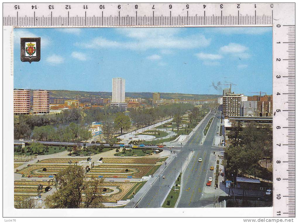 VALLADOLID -  Vista Général Del Paseo De Isabel La Catolica  - N°  156 - Valladolid