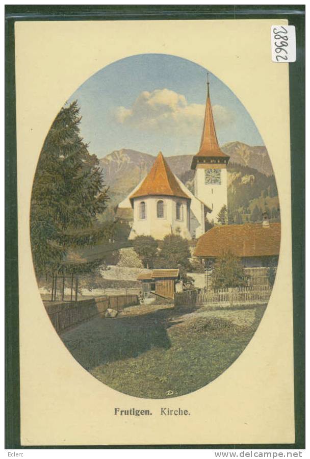 FRUTIGEN - KIRCHE  - TB - Frutigen