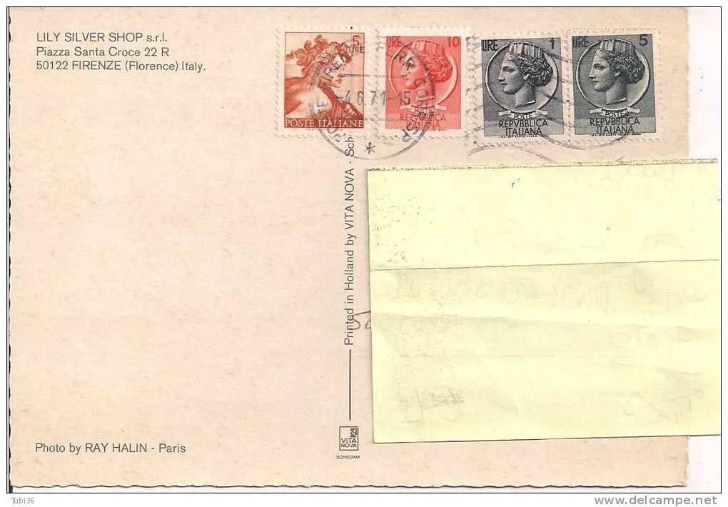 STORIA POSTALE - C.P.  SIRAC. L. 10 +5 +1 + MICHELANG. L. 5 - VIAGGIATA 1971 - FRODE POSTALE E VALORI GEMELLI - Varietà E Curiosità