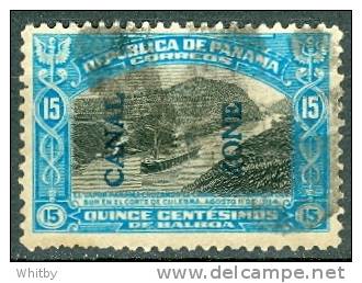 1917 15 Cent Canal Zone Panama Canal #50 - Canal Zone