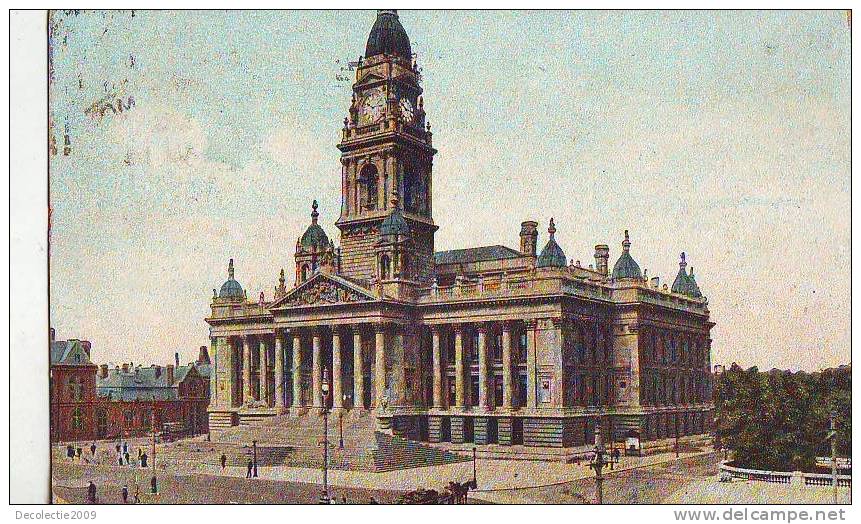 B4227 UK Portsmouth Town Hall 1906 Used Perfect Shape - Portsmouth