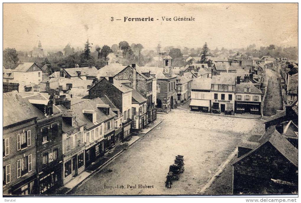 FORMERIE - Vue Générale - - Formerie