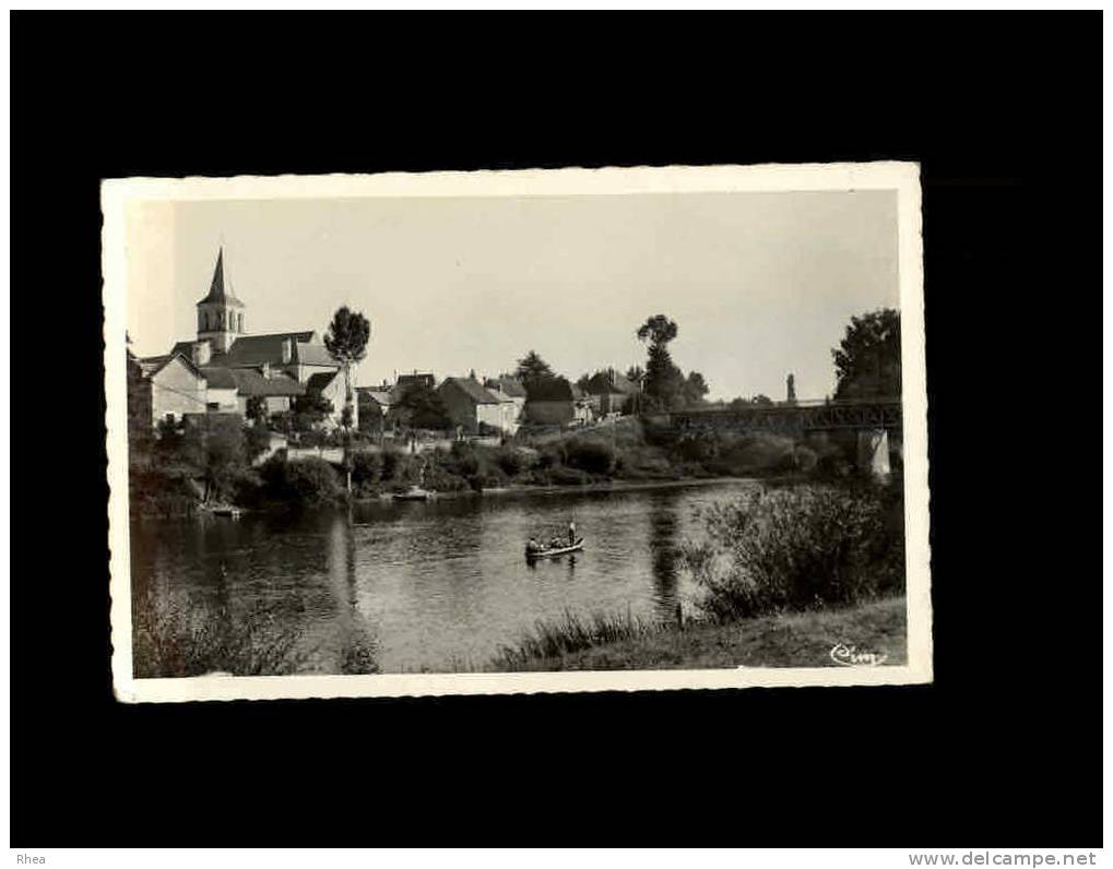 86 - INGRANDES-s-VIENNE - Les Rives De La Vienne Et Son église - Ingrandes