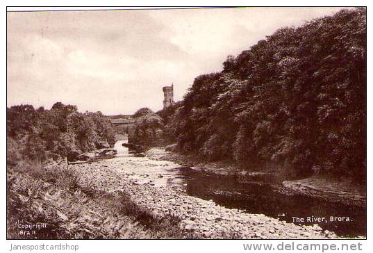 The River BRORA - Sutherland  - SCOTLAND - Sutherland