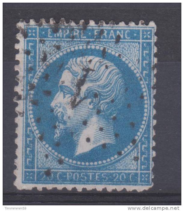 Lot N°10793   N°22, BELLE VARIETE Filet SUD, Oblit étoile Chiffrée - 1862 Napoléon III