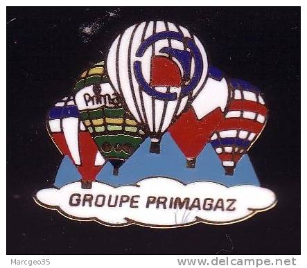 Pin's Groupe Primagaz, Montgolfières, Sponsor - Airships