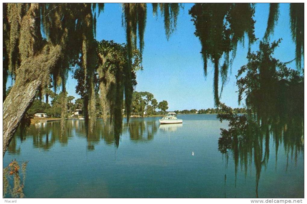 8057    Stati  Uniti    Cruising  Along  One  Of  Florida"s  Many  Tranquil  Scenic  Waterways   VG  1978 - Miami Beach