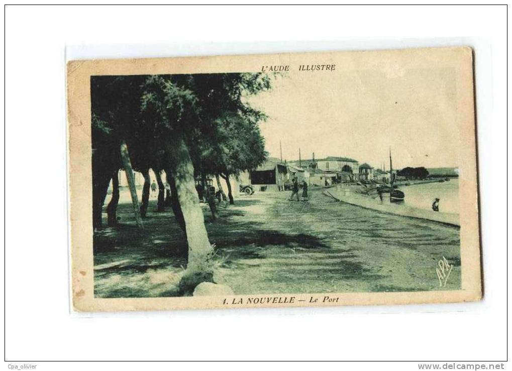 11 PORT LA NOUVELLE Port, Vue Générale, Quais, Ed APA 4, Aude Illustrée, 193? - Port La Nouvelle