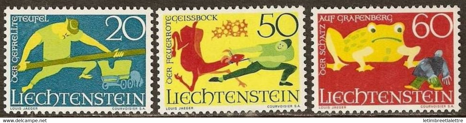 ⭐ Liechtenstein - YT N° 466 à 468 ** - Neuf Sans Charnière ⭐ - Neufs