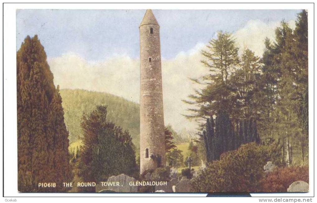 Groot Brittanie Ierland  Glandalough The Round Tower - Wicklow