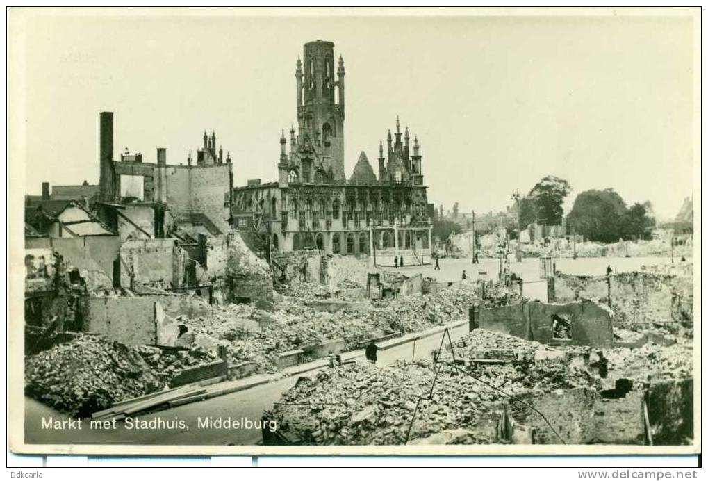 Middelburg - Markt Met Stadhuis - Middelburg