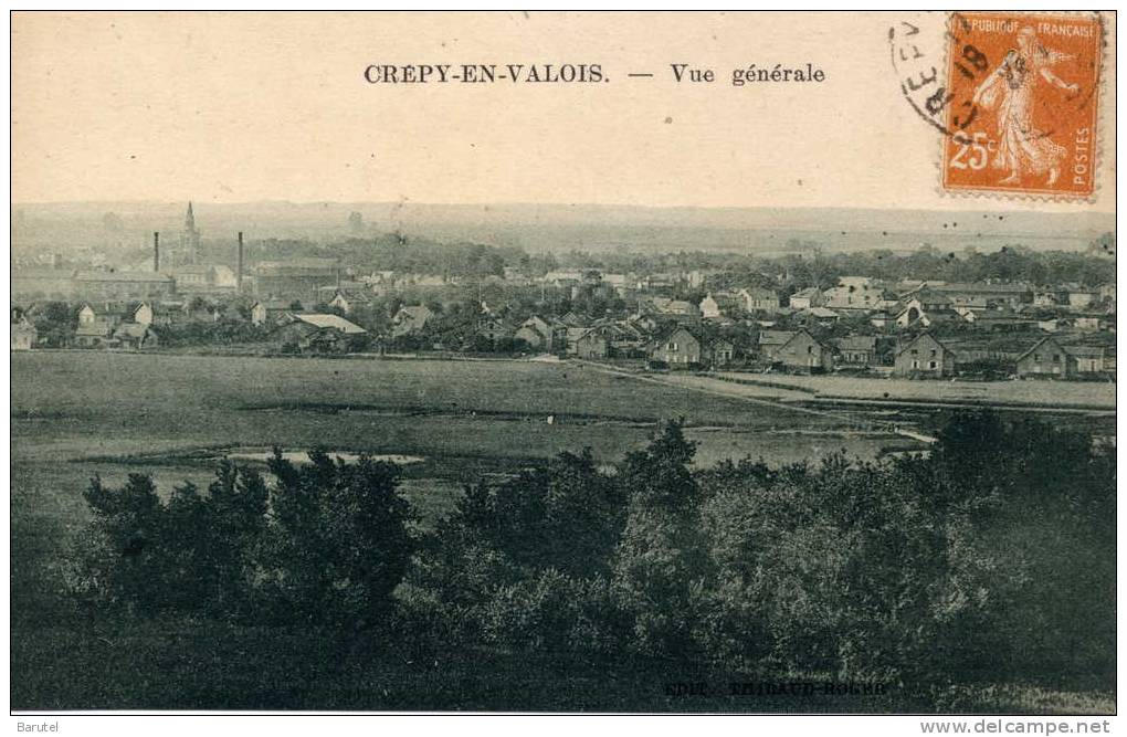 CREPY EN VALOIS - Vue Générale - - Crepy En Valois