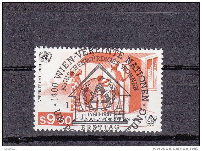 NATIONS  UNIES  VIENNE   1987    N° 70   OBLITERATION  CENTRALE    CATALOGUE YVERT - Used Stamps