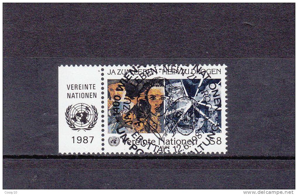 NATIONS  UNIES  VIENNE   1987    N° 72   OBLITERATION  CENTRALE    CATALOGUE YVERT - Oblitérés