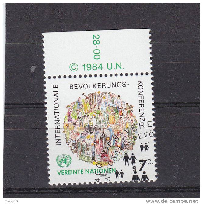 NATIONS  UNIES  VIENNE   1984    N°  38     OBLITERE    CATALOGUE YVERT - Usados