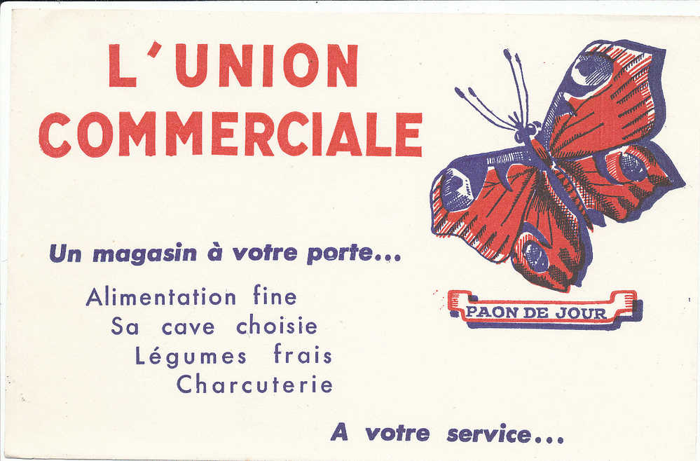 BU 116 / BUVARD     L'UNION COMMERCIALE - Lebensmittel