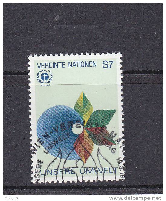 NATIONS  UNIES  VIENNE   1982    N°  25     OBLITERE    CATALOGUE YVERT - Oblitérés