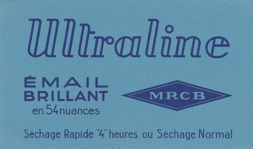 BU 145 / BUVARD      ULTRALINE EMAIL BRILLANT - Produits Ménagers