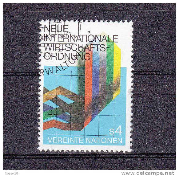 NATIONS  UNIES  VIENNE   1980    N° 8   OBLITERE       CATALOGUE YVERT - Oblitérés