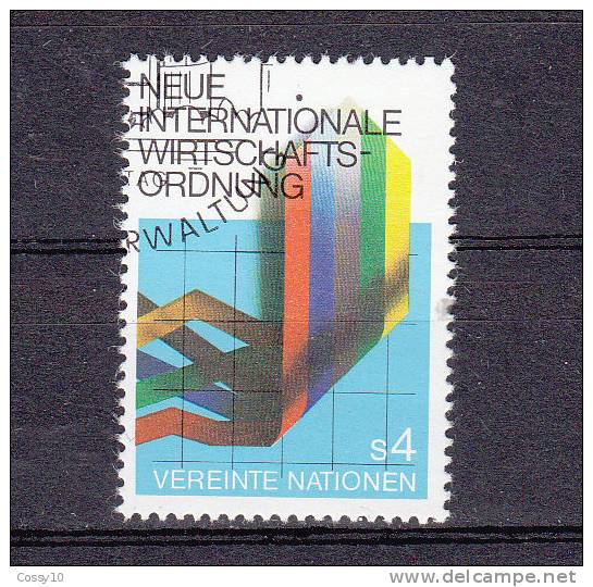 NATIONS  UNIES  VIENNE   1980    N° 8   OBLITERE       CATALOGUE YVERT - Usati