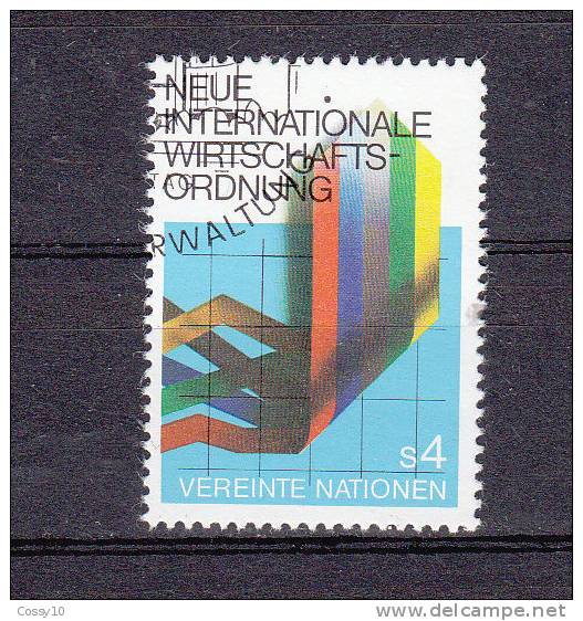 NATIONS  UNIES  VIENNE   1980    N° 8   OBLITERE       CATALOGUE YVERT - Gebraucht