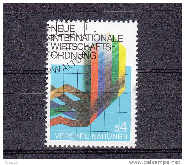 NATIONS  UNIES  VIENNE   1980    N° 8   OBLITERE       CATALOGUE YVERT - Oblitérés