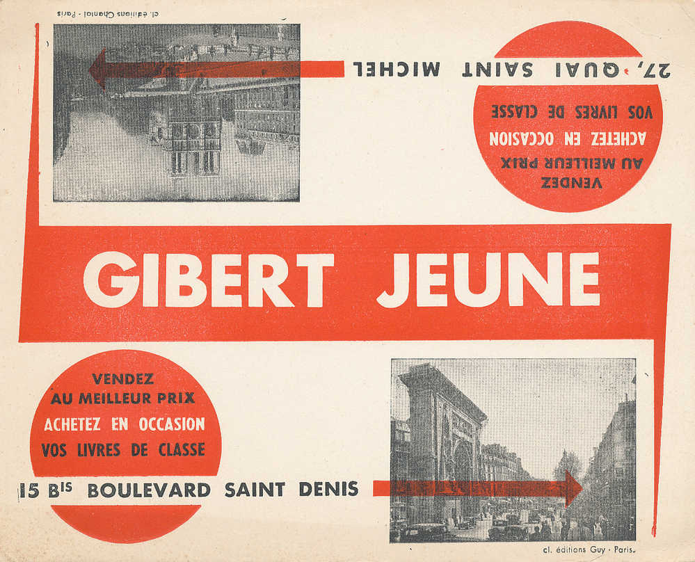 BU 176 / BUVARD   CAHIER PAPETERIE GIBERT JEUNE - Papeterie