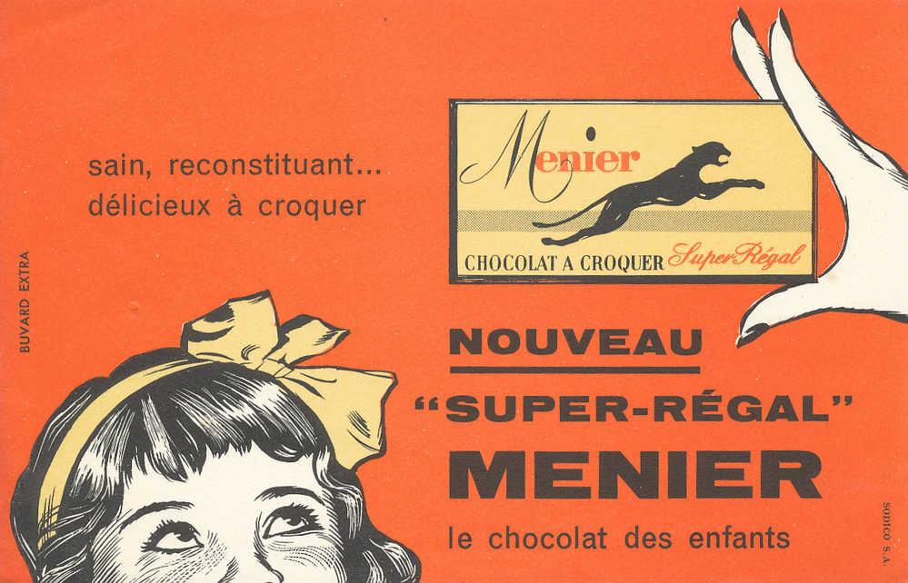 BU 203 / BUVARD     CHOCOLAT   MEUNIER - Lebensmittel