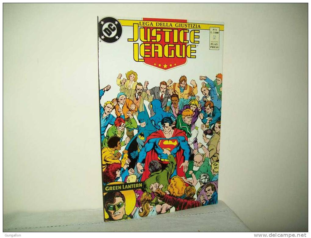 Justice League (Play Press 1990) N. 3 - Super Eroi