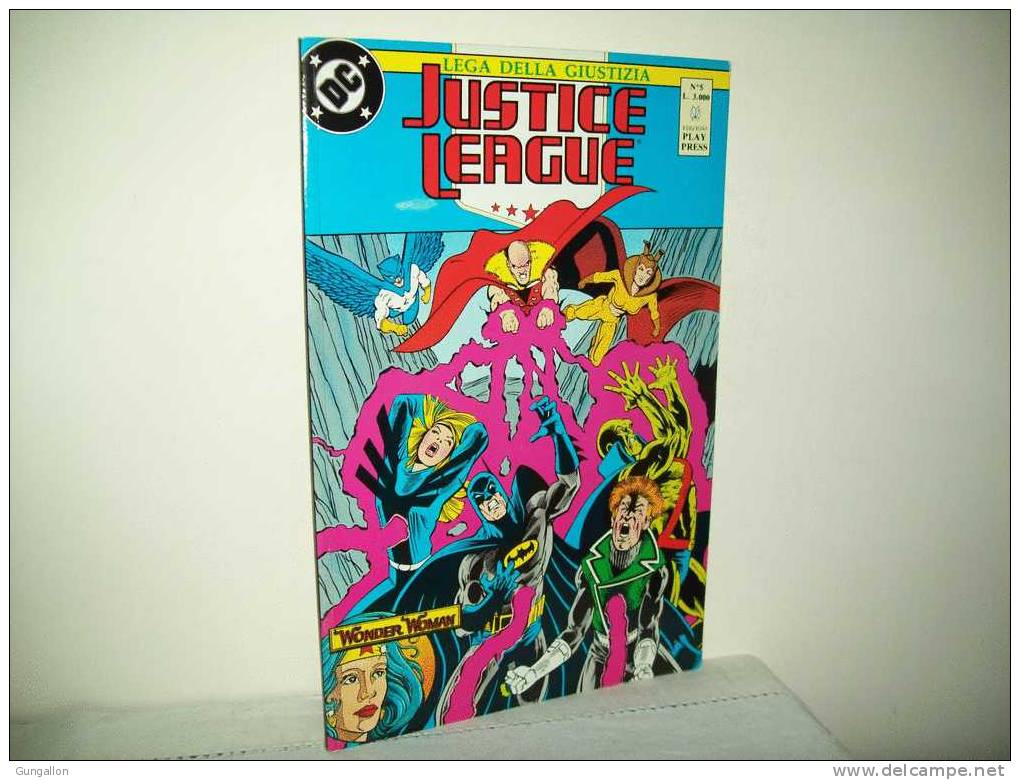 Justice League (Play Press 1990) N. 5 - Super Eroi