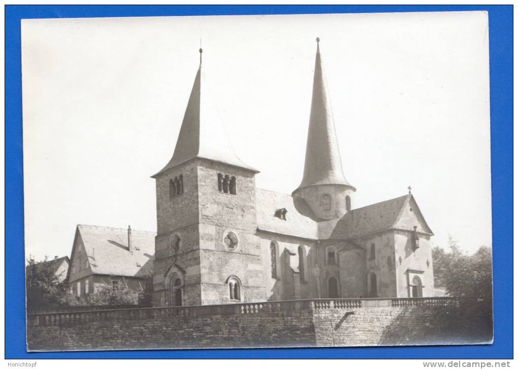 Deutschland; Fulda; Michaelskirche Mit Zwei Türme; Hohe Mauer - Fulda