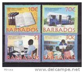Barbades  -  Michel No.925-8 - Neufs** - Barbados (1966-...)